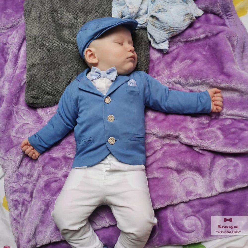 Garniturek do chrztu Ksawery (biały) marki Abrakadabra