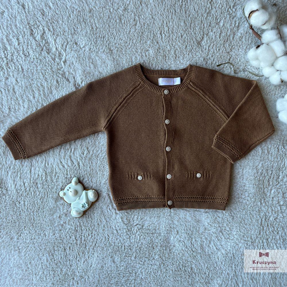 Sweterek brązowy