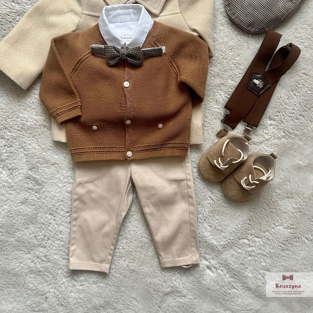 Sweterek brązowy - obrazek 3