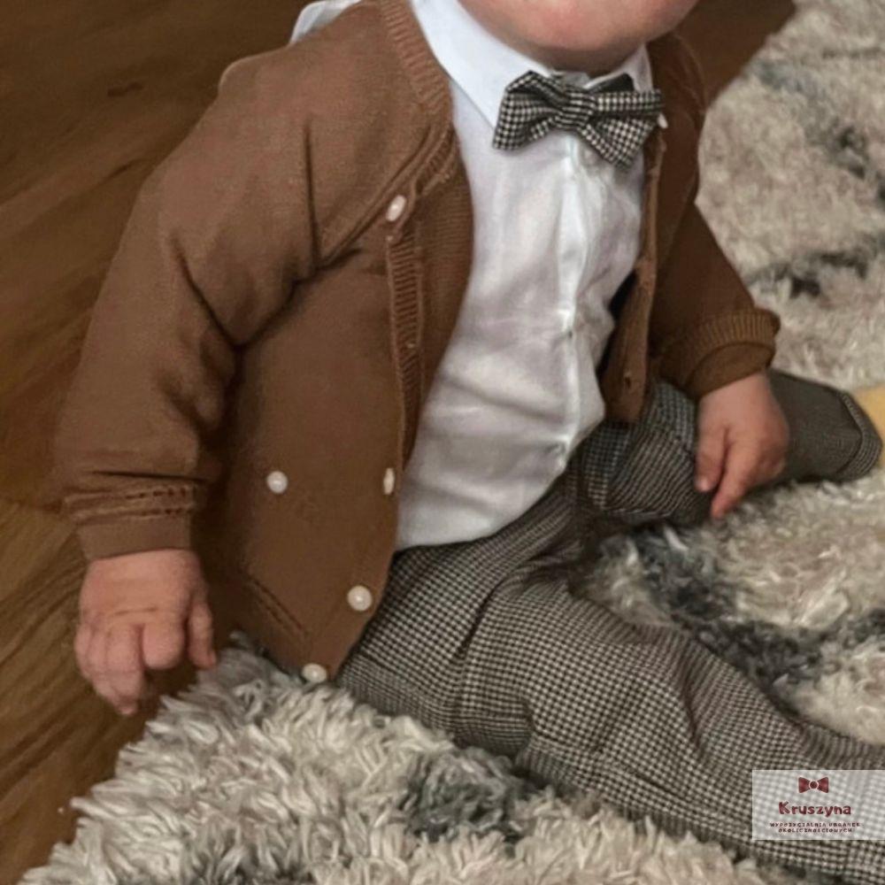 Sweterek brązowy - obrazek 2